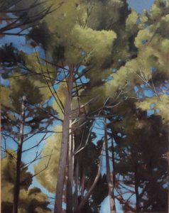 Obra Bosque perdido IV - Pintura - Serie Natura - Artista pintor Antonio Morales Prats