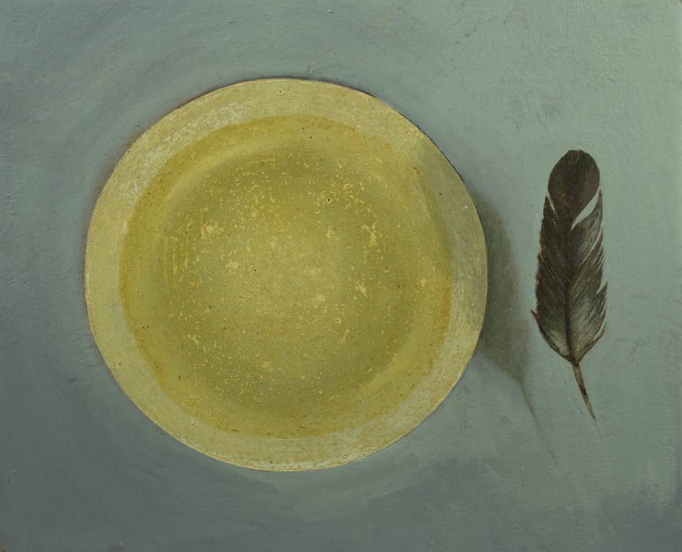Obra Comida Ligera - Serie Cocina de Autor - Artista pintor Antonio Morales Prats