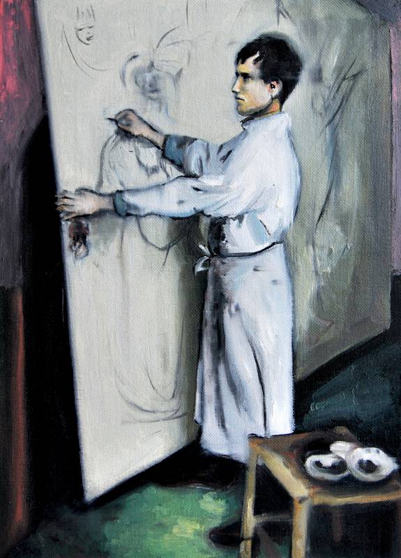 Estudio Otto Dix - Serie Artistudios - Artista pintor Antonio Morales Prats