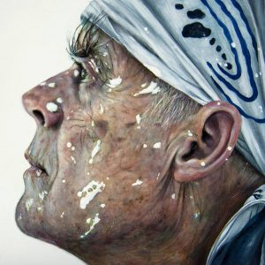 Retrato Richard Long - Serie Artistudios - Artista pintor Antonio Morales Prats